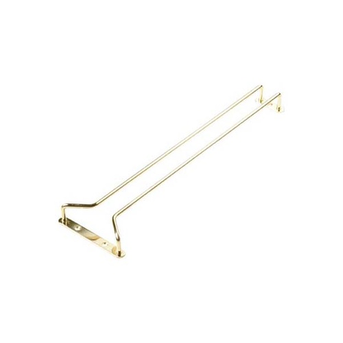 Chef Inox Glass Hanger Brass Plate 610mm - 10224