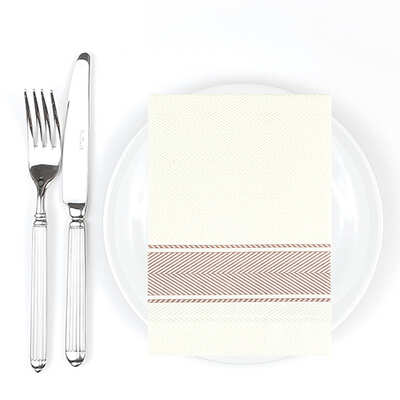 Bionap Napkin Extra Soft 30x40 Kitchen Brown Compostable (Box of 800) - 1101204-Carton