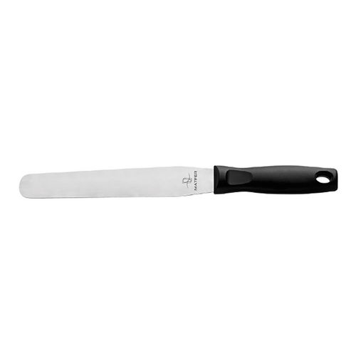 Matfer Bourgeat Spatula Stainless Steel 20cm Plain With Handle - 112650