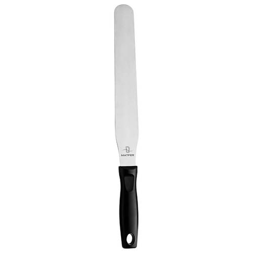 Matfer Bourgeat Spatula Stainless Steel 25cm Plain With Handle - 112652