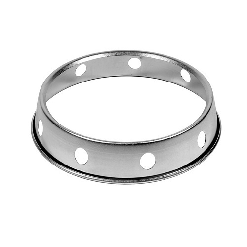 D.Line Chrome plated Steel Wok Ring - 1136