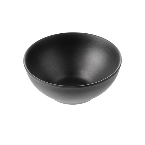 CouCou Dual Colour Round Bowl 16.5cm - Black & Black - 11BW16BK
