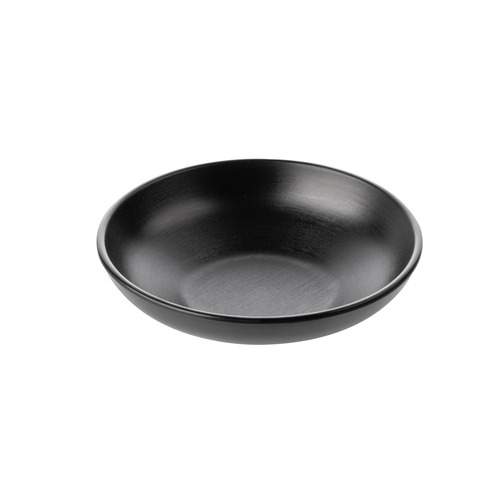 CouCou Dual Colour Round Bowl 17.5cm - Black & Black - 11BW17BK