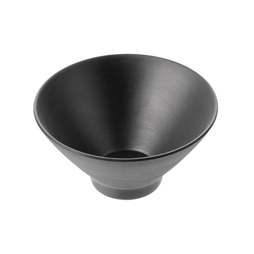 CouCou Dual Colour V-Shape Round Bowl 17.8cm - Black & Black - 11BW17BK1