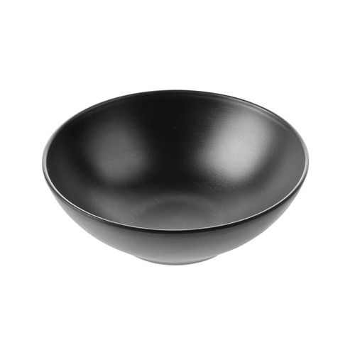 CouCou Dual Colour Round Bowl 21cm - Black & Black - 11BW21BK1