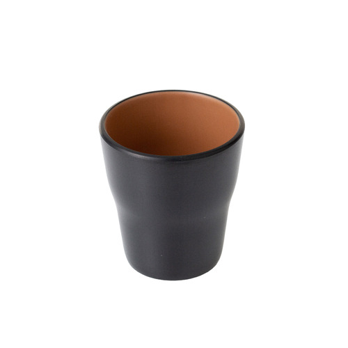 CouCou Dual Colour Tumbler 260ml - Brown & Black - 11TB26BB