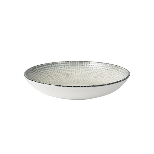 Bonna Maze Round Bowl Flared Grey 230x45mm/ 1000ml (Box of 6) - 120225
