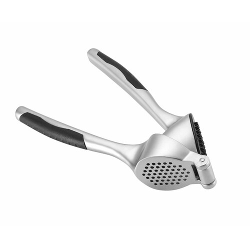 Avanti Self-Cleaning Garlic Press Silver/Black - 12618