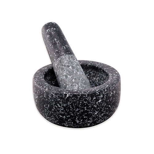 Avanti Mini Mortar and Pestle Black Speckled - Granite 95mm - 12844