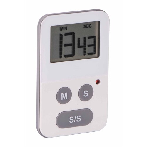 Avanti Digital Kitchen Timer With Flashing Light White - 12945