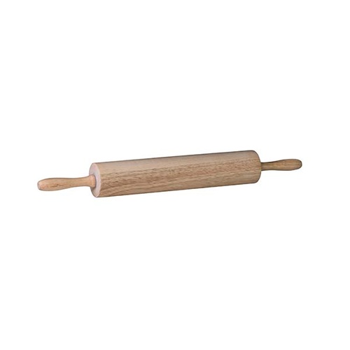 Avanti Classic Wooden Rolling Pin Rubber Wood 500mm - 12948