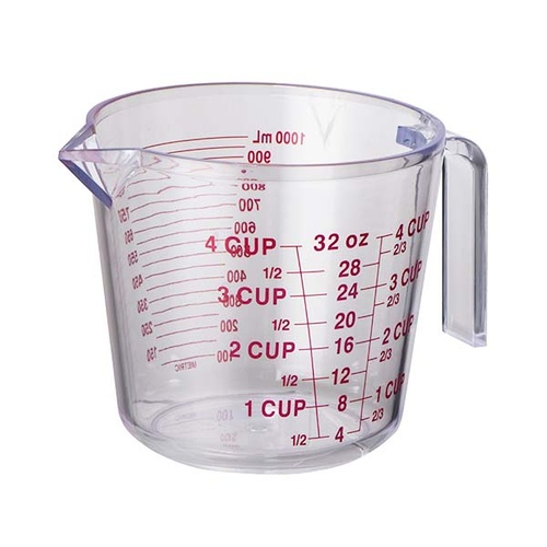 Avanti Measuring Jug 1lt Plastic - Australian Standards - 12989