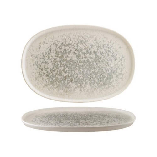 Bonna Lunar Ocean Blue Oval Platter 340x230x18mm - (Box of 6) - 130124
