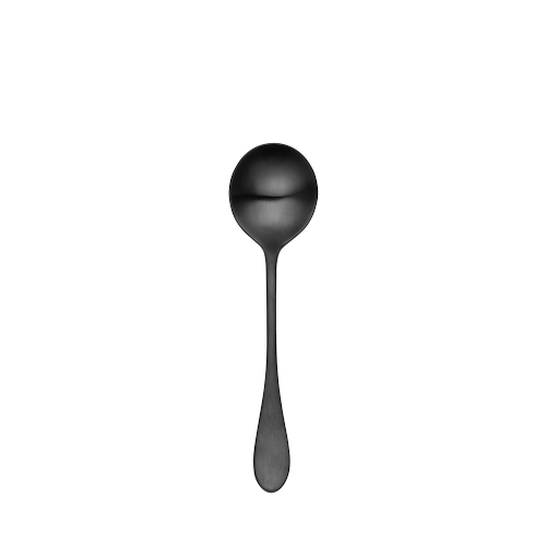Tablekraft Soho Ink Soup Spoon - 180mm (Box of 12) - 13054