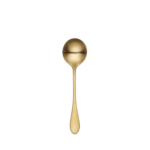 Tablekraft Soho Gold Soup Spoon - 180mm (Box of 12) - 13254