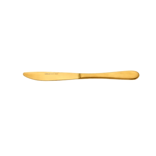 Tablekraft Soho Gold Table Knife - 232mm (Box of 12) - 13272