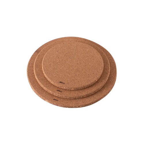 Avanti Round Cork Trivets With Magnets 3Pc - 13329