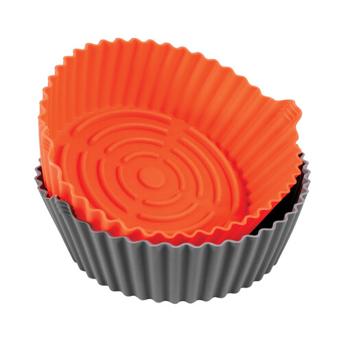 Avanti Airfryer Round Silicone Insert - Set of 2 23.5 x 22 x 7.5cm - 13926