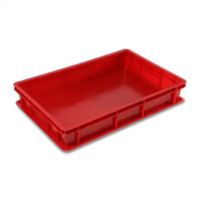 Giganplast Pizza Tray 600x400x100mm Red - 1501007