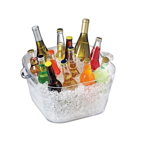Serroni Square Party Tub 16.6L - Polycarbonate - 15292