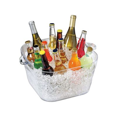 Serroni Square Party Tub 16.6L - Polycarbonate - 15292