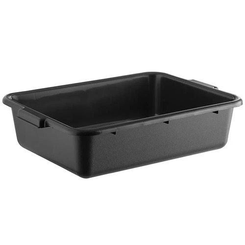 Ken Hands Classic Chef Tote Box Black 7" - 550 x 390 x 175mm - 16464