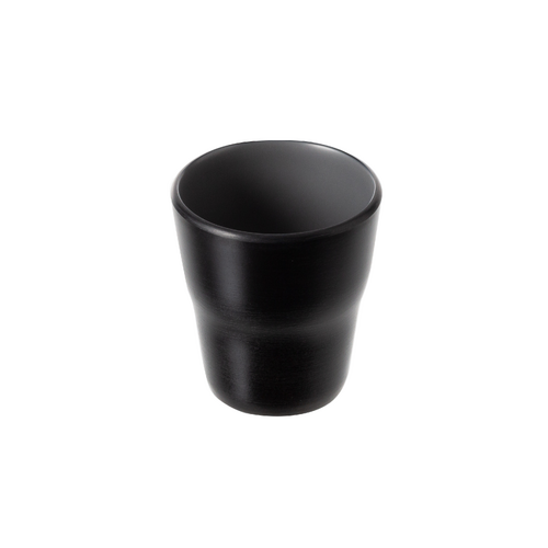 Coucou Melamine Cup 150ml/7.5x8.2cm -  Grey & Black - 16CP15GB