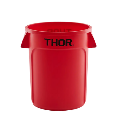 Trust Thor Round Bin 38Lt - Red - 17805
