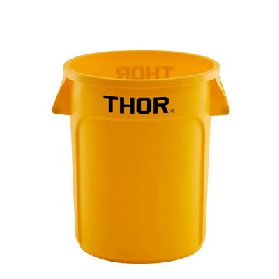 Trust Thor Round Bin 38Lt - Yellow - 17809