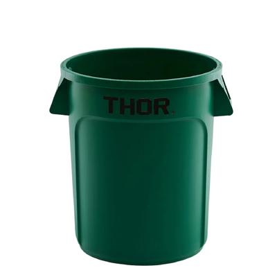 Trust Thor Round Bin 75Lt - Green - 17821
