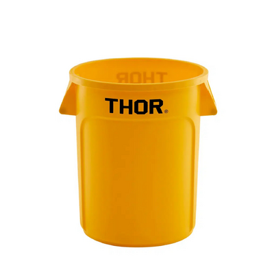 Trust Thor Round Bin 75Lt - Yellow - 17823_kh