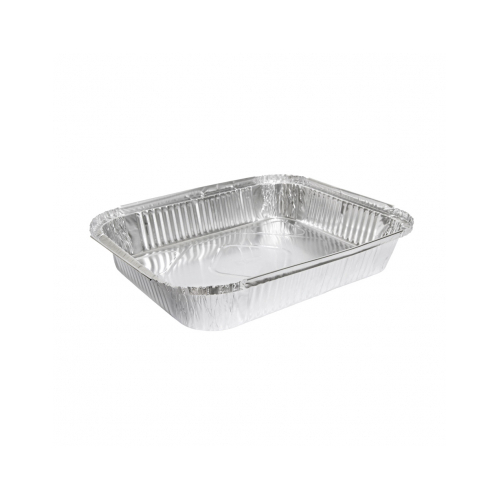 3200ml Rectangular Shallow Half Gastronorm Foil Tray (Box of 100) - 18-MRE517