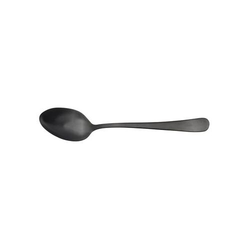 Amefa Austin Dessert Spoon 184mm - Matte Black (Box of 12) - 19053