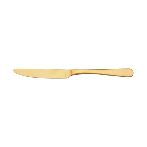 Amefa Austin Table Knife 236mm - Matte Gold (Box of 12) - 19172_TN