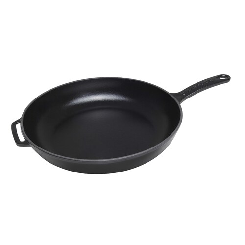 Chasseur Fry Pan With Cast Handle 280mm Matte Black - 19961