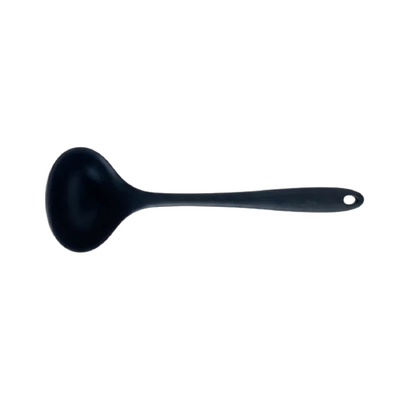 Chef Inox Serve Black Silicone Ladle 296mm - 20060