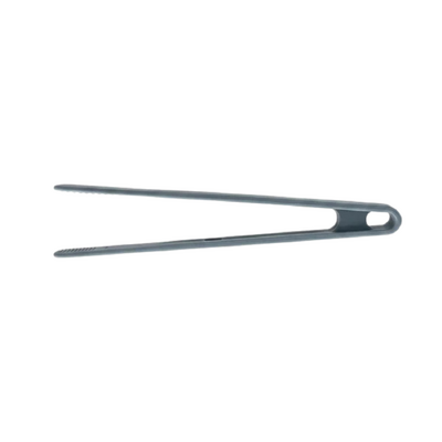 Chef Inox Serve Black Silicone Slim Tongs 295mm - 20064