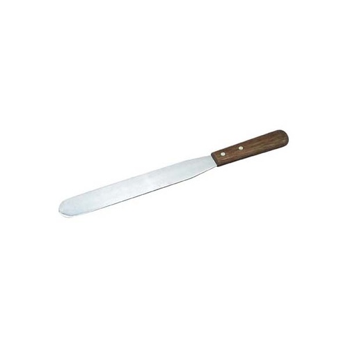 Chef Inox Spatula - Stainless Steel 100x19mm Wood Handle - 20304