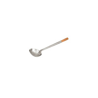 Ladle 127mm Stainless Steel Wood Handle  - 21022_TN