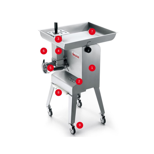 Sirman TC32 Buffalo TG Mincer -700kg/hr - 213213H13F