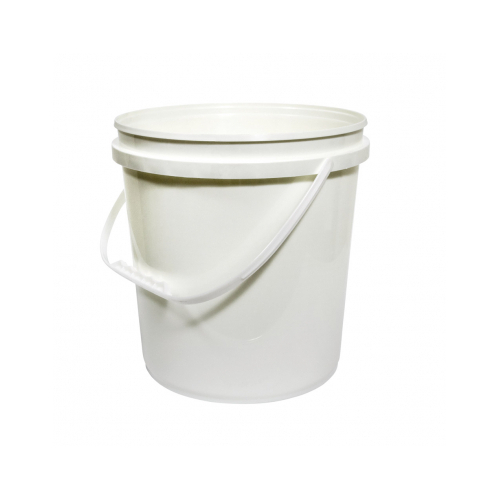 10L Secure Food Storage Bucket With Handle White (Box of 20) - 24-10LTEBW