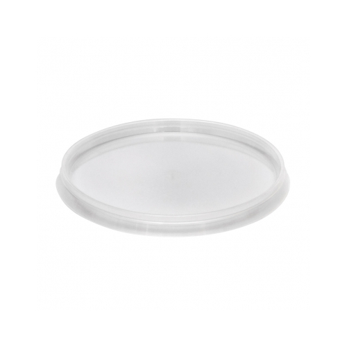 Round 118 Series Secure Lid Clear (Box of 1320) - 24-118-LID