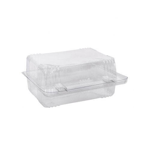 #6 Clamshell Hinged Lid Container (Box of 1,000) - 24-TP6