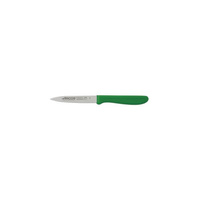 Arcos Paring Knife - Straight Blade, Green Handle 100mm  - 250112