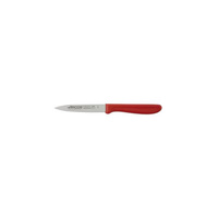 Arcos Paring Knife - Straight Blade, Red Handle 100mm  - 250113