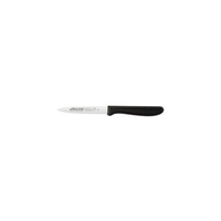 Arcos Paring Knife - Serrated Blade, Black Handle 100mm  - 250221