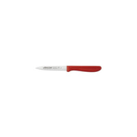 Arcos Paring Knife - Serrated Blade, Red Handle 100mm  - 250223