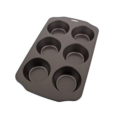 Daily Bake Professional Non-Stick 6 Cup Jumbo Muffin Pan - 2967-3