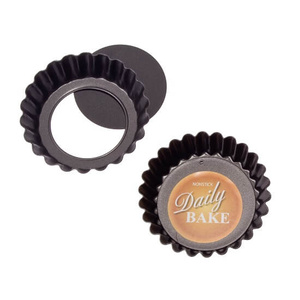 Daily Bake Non-Stick Mini Quiche Pan Loose Base 7.5cm (Box of 6) - 2983