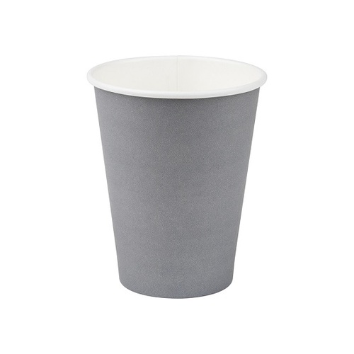 Eco+ Regular Compostable Coffee Cup Grey 365ml (Box of 1000) - 30-ECSW12G